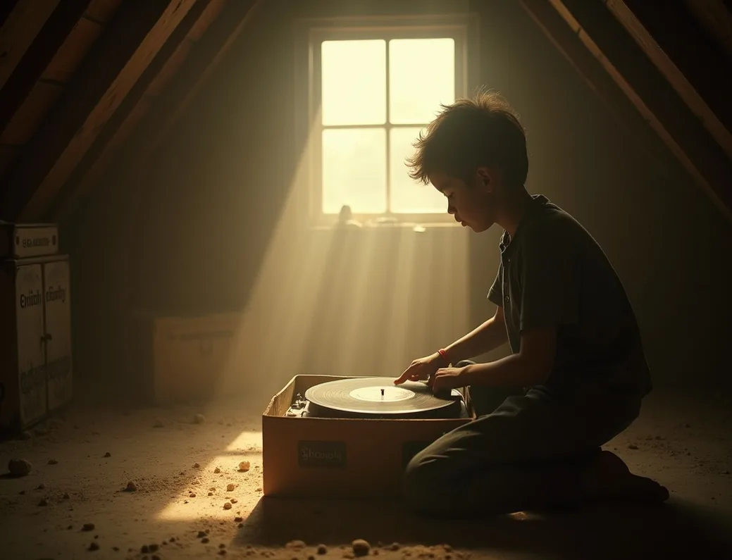 Riscoprire i vinili in soffitta