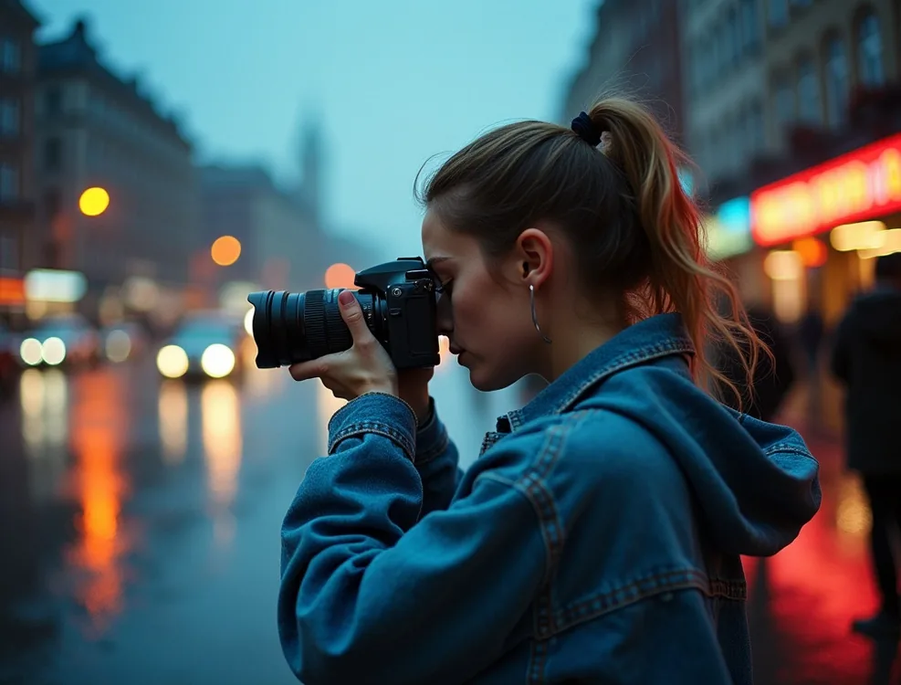 Fotografia analogica in citt&agrave;